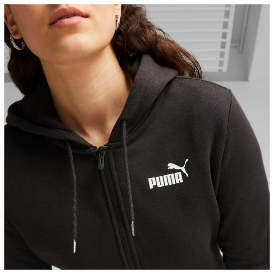 Puma Γυναικεία ζακέτα Essential Tape Fleece Full-Zip Hoodie
